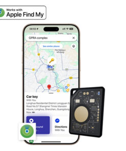 Alternative view of Rechargeable Card Tracker for Wallet, Keys & Bags – Works with iPhone & Android (Find My Compatible)